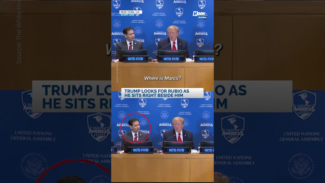 Trump Asks &lsquo;Where Is Marco?&rsquo; As Rubio Is Sitting Right Beside Him