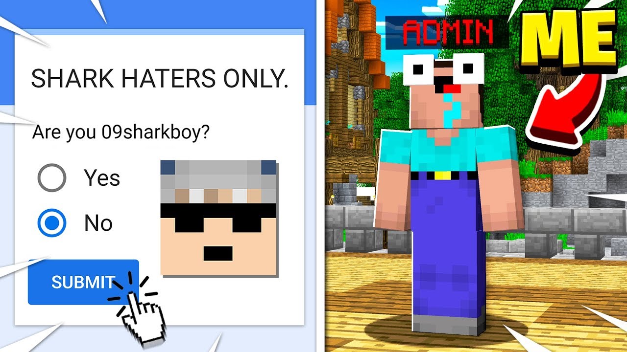 I Joined The SHARK HATER Server And APPLIED FOR STAFF...