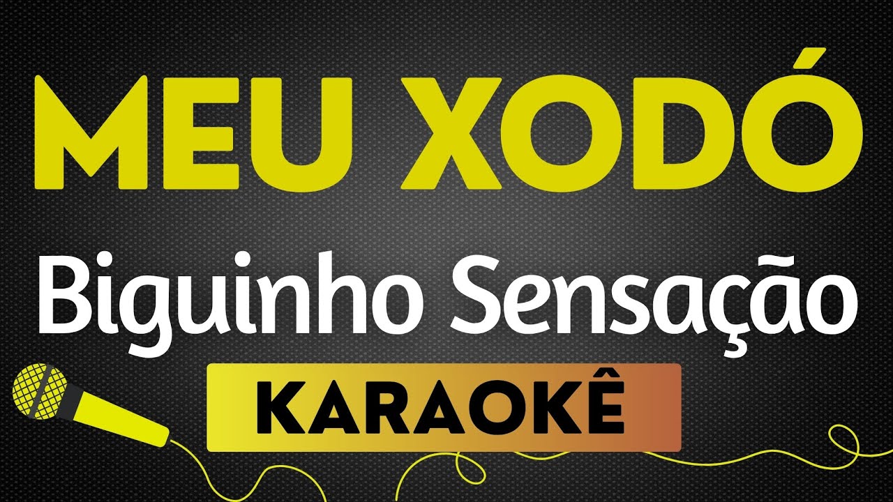 KARAOKÊ MEU XODÓ - BIGUINHO SENSAÇÃO