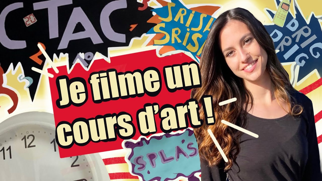 JE FILME UN COURS D'ARTS PLASTIQUES ! 