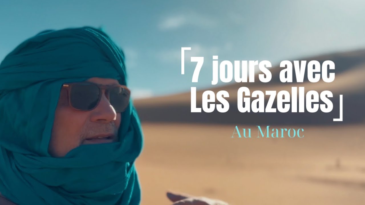 7 jours avec les Gazelles dans le sud du Maroc ✨