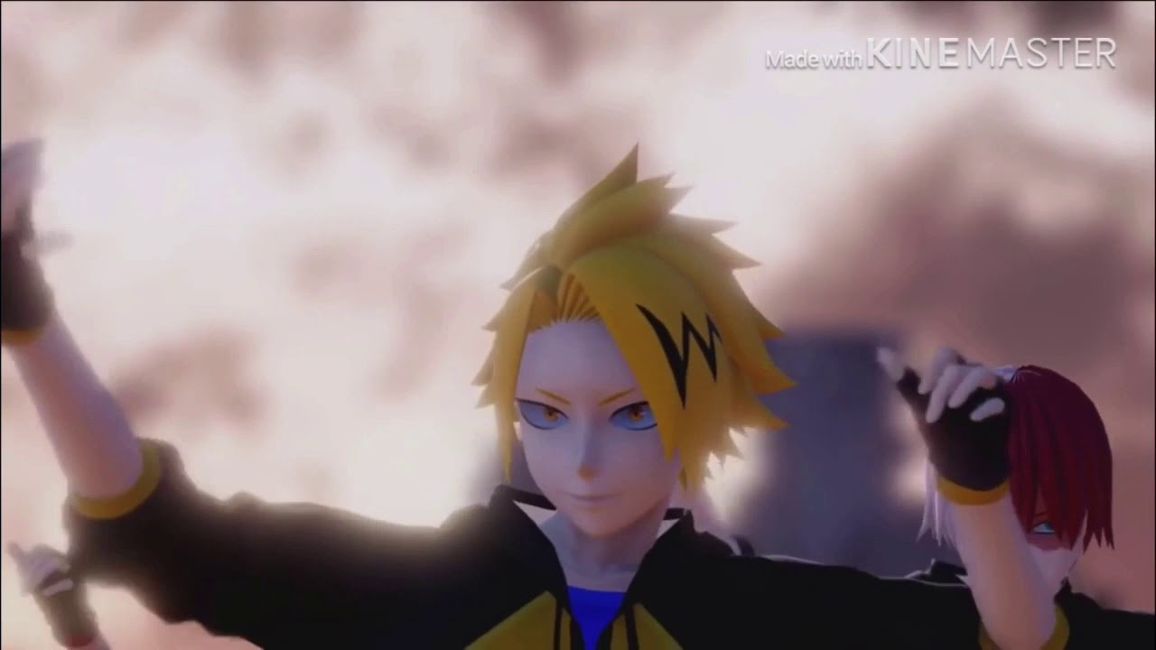 Reaction video to MMD My Hero Academia dances