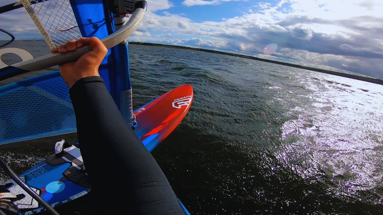 Nechranice Windsurf | GoPro Hero 9 Black | Fanatic Falcon LTD | Hawk LTD | Windsurfing in CZ | 2.7K