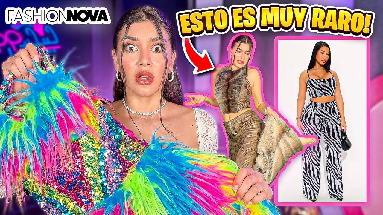 😱 COMPRÉ LA ROPA MÁS RARA de TODO INTERNET y...🚫 ¿USARÍAS ESTO? Haul Fashionova - Lulu99