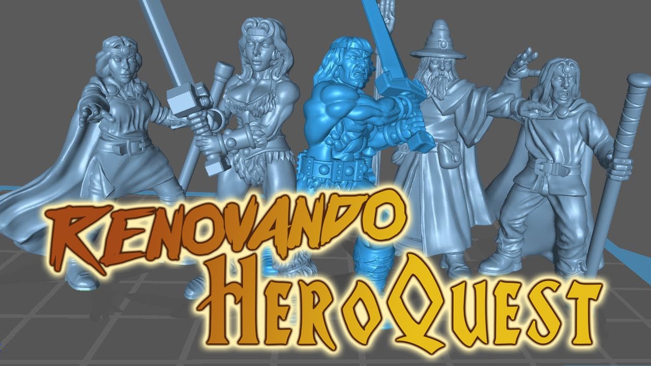 3D: Renovando Heroquest