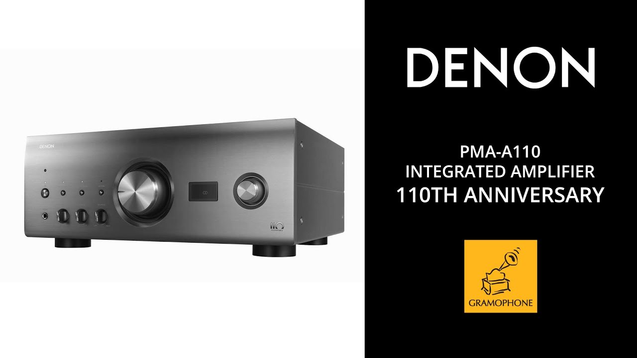 Интегральный усилитель Denon PMA-A110 | Выпуск к 110-летнему юбилею