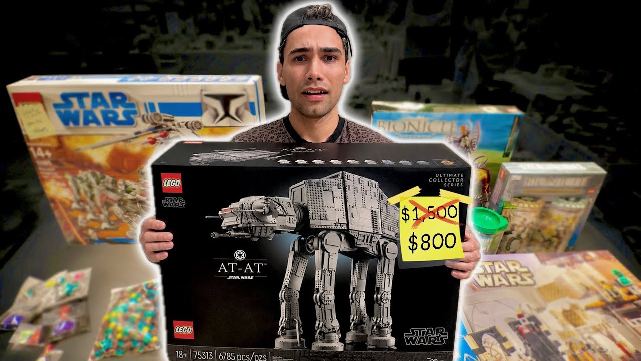 Going To The Biggest LEGO Star Wars Garage Sale Ever...