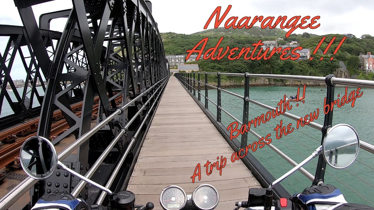 Trip over the New Barmouth Rail Bridge