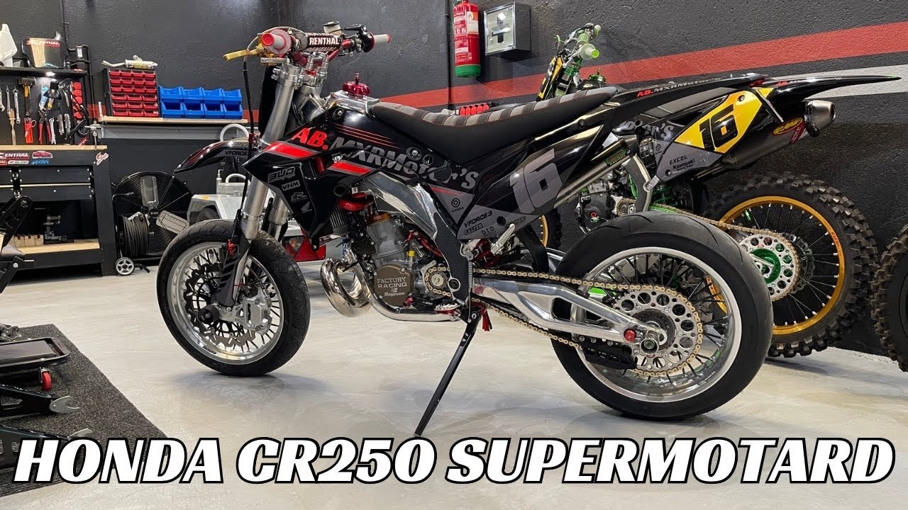 🆎[PROYECTO HONDA CR 250 SUPERMOTARD]🆎 #25 | 100% TERMINADA!🏍️🚀
