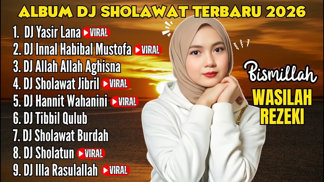 Sholawat Pembuka Pintu Rezeki | DJ Sholawat Merdu Menenangkan