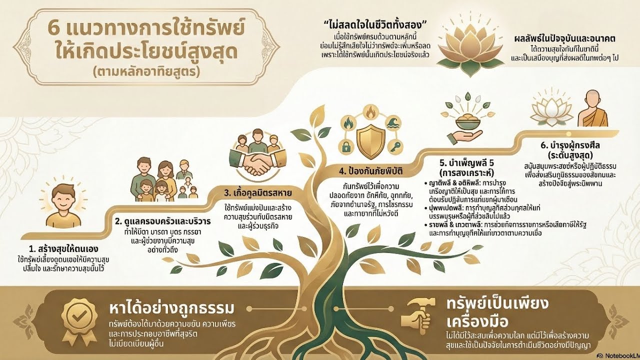 การใช้จ่ายทรัพย์/ประโยชน์จากทรัพย์ #ธรรมะ #พุทธวจน #ฟังธรรม #ฟังธรรมะ #ธรรมะสอนใจ #ข้อคิดดีๆ #ฮีลใจ