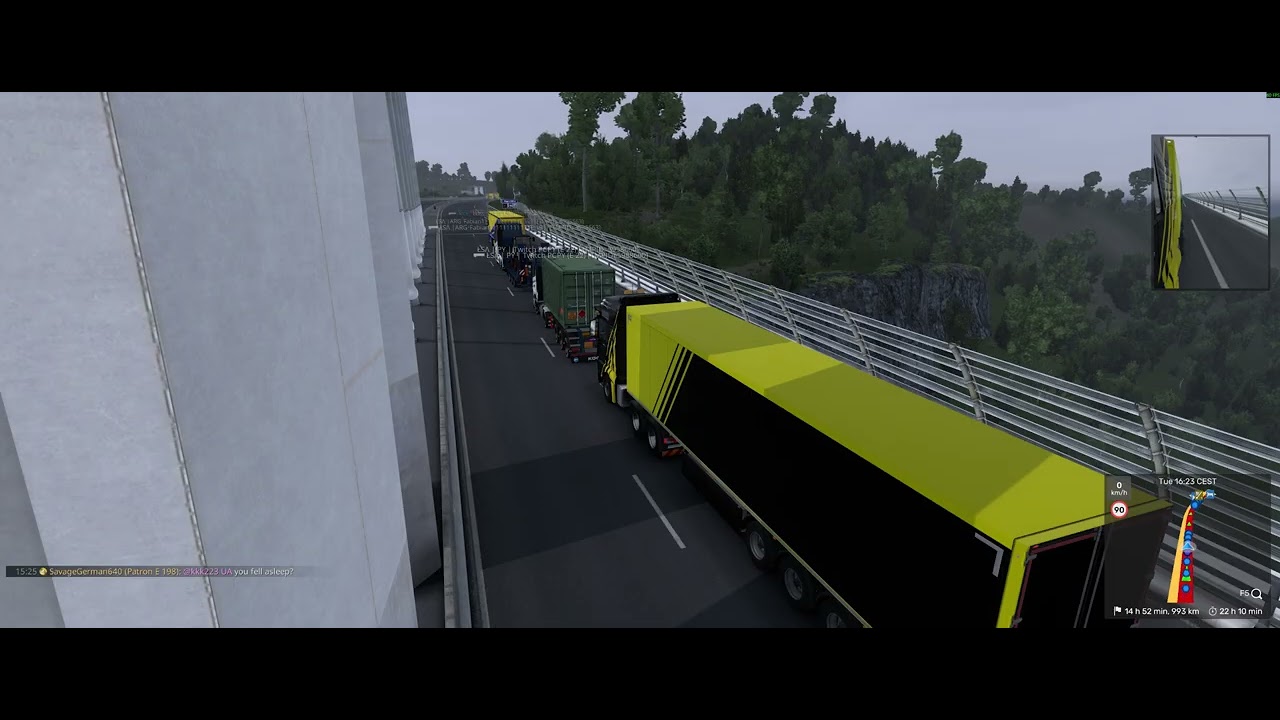 Euro Truck Simulator 2 TMP Liminal March Convoy