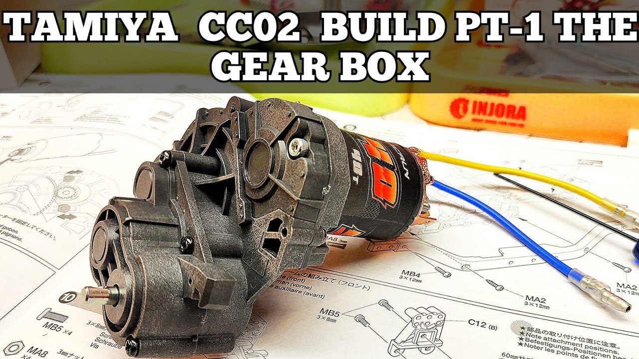 Tamiya CC-02 Toyota Land Cruiser 40 Build PT-1 The Transmission