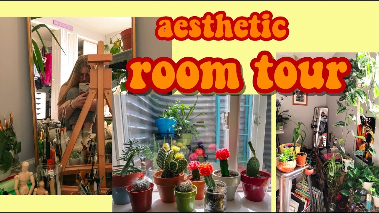 MY AESTHETIC ROOM TOUR (a lot of plants)