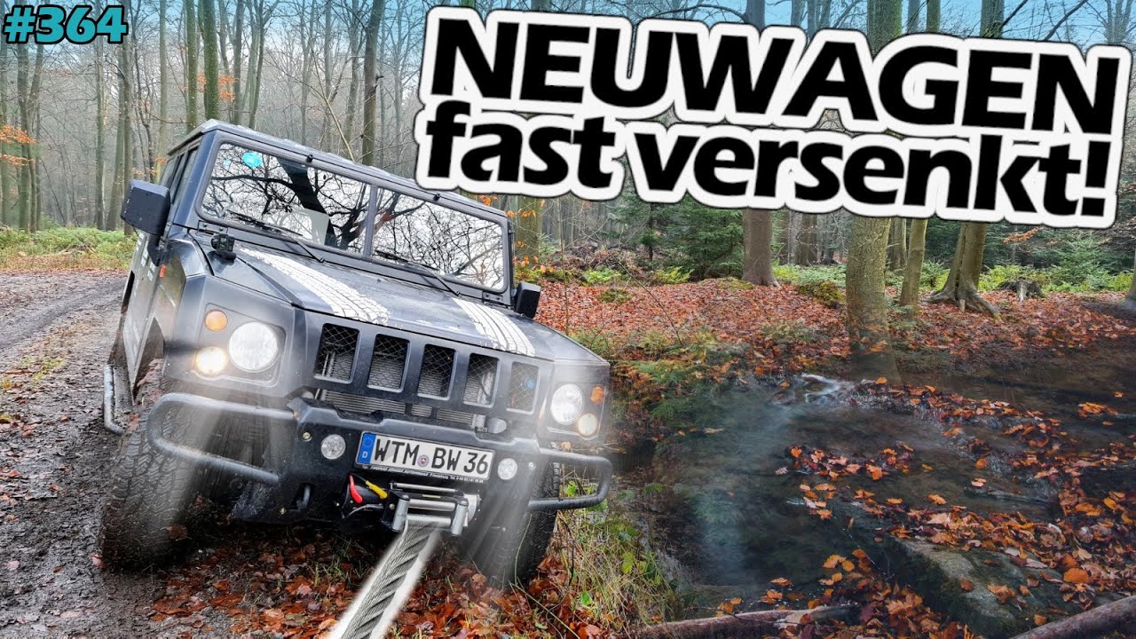 DAS WAR KNAPP! | Die etwas andere PROBEFAHRT! | Reinrassiger GELÄNDEWAGEN im TEST! | BAW BJ2036