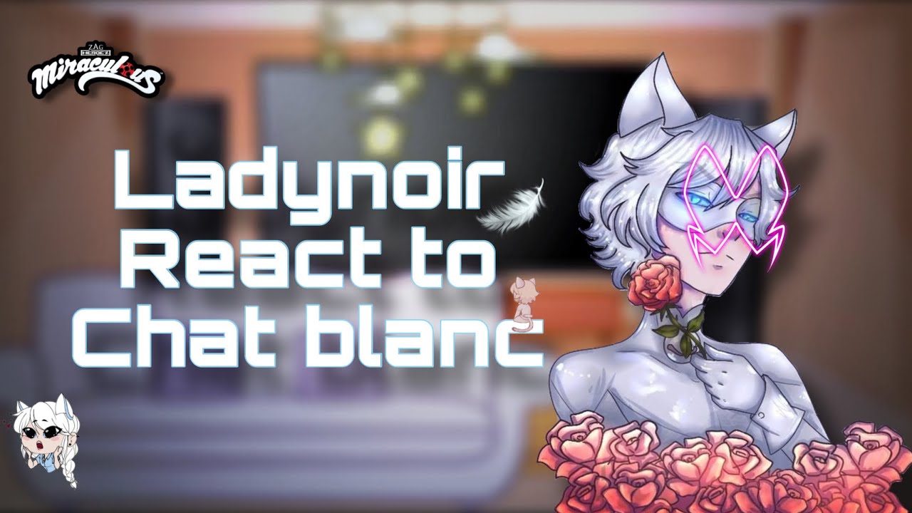 Ladynoir react to chat blanc || mlb ||