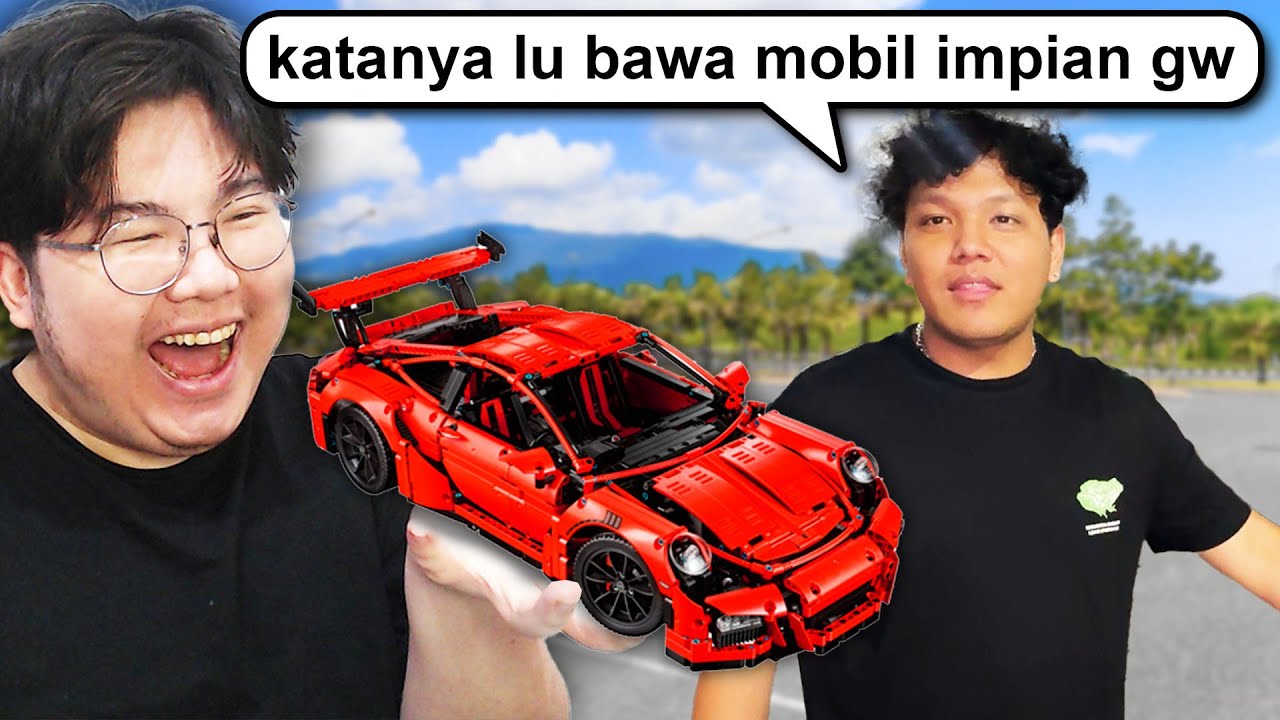 Gw Prank Temen Gw Dengan Mobil PORSCHE IMPIAN Dia ... (Mainan)