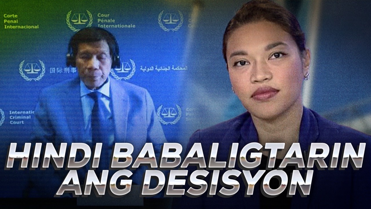 #BalitangA2Z | ICC APPEALS CHAMBER, HINDI BABALIGTARIN DESISYON SA KASO NI DATING PANG. DUTERTE