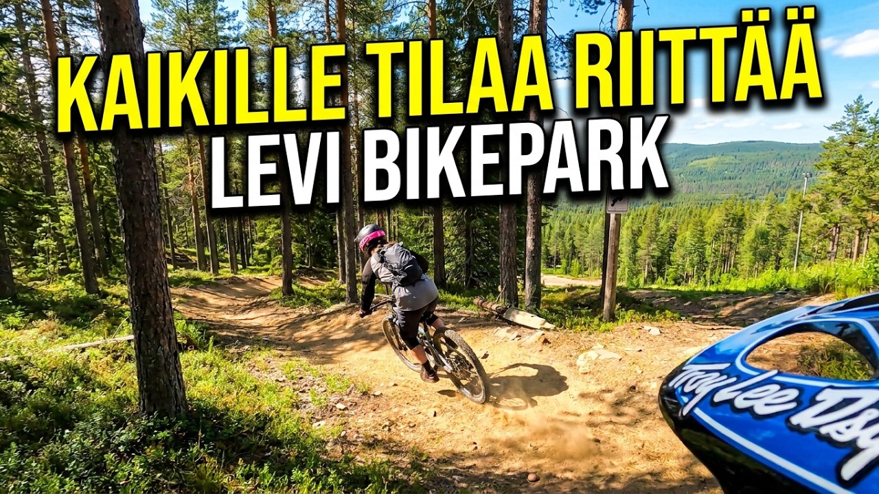 BikePark blue groove, tilaa kaikille | Levi