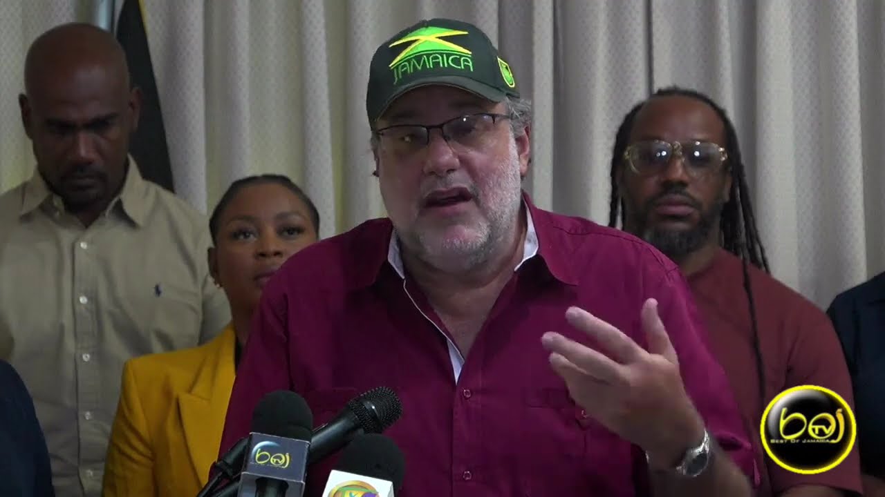 Mark Golding || Opposition Leader || PNP Post Hurricane Melissa Press Conference || November 3, 2025