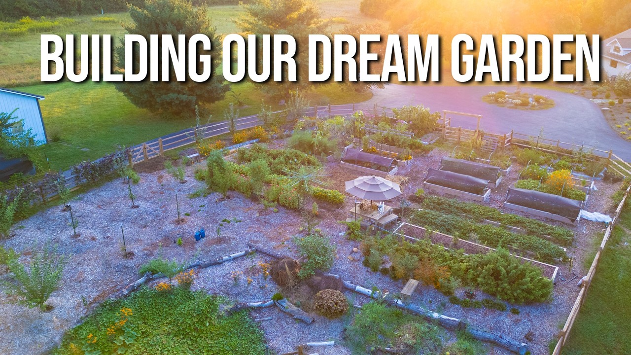 How we built our dream garden (2 year recap)