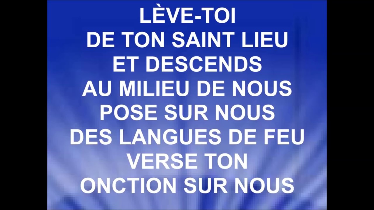 QUE CES LIEUX SOIENT VISITÉS - Sylvain Freymond & Louange Vivante