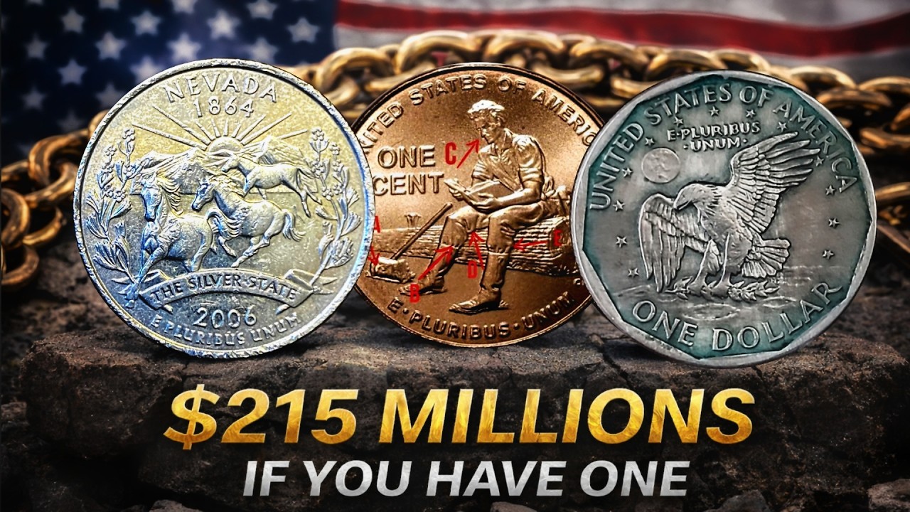 Top 3 Most Valuable U.S. Coins Hiding in Circulation Worth Over $1 Million Combined! OLD CHILR COIN