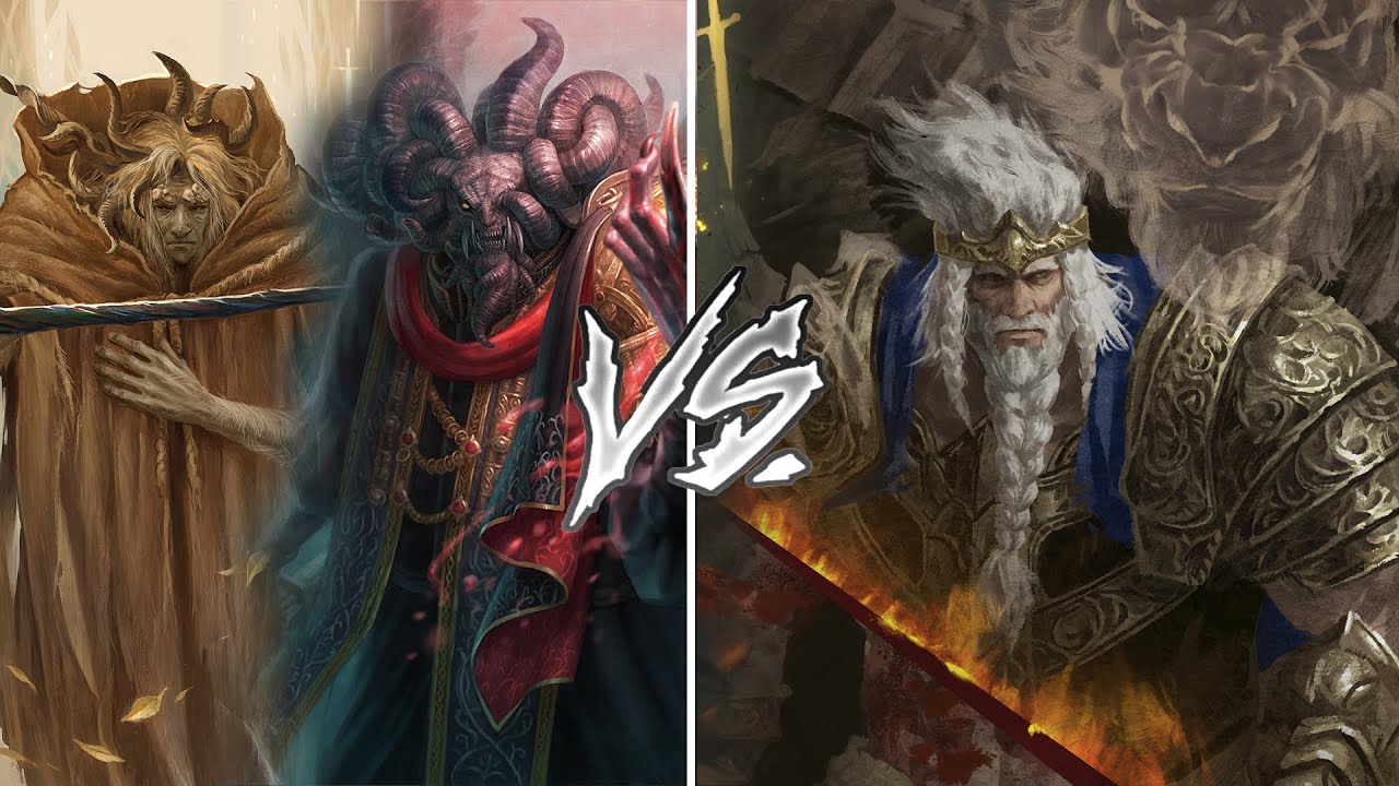 Mohg & Morgott VS Godfrey (With Working Grabs and NIHIL!) (ELDEN RING Boss VS Boss)