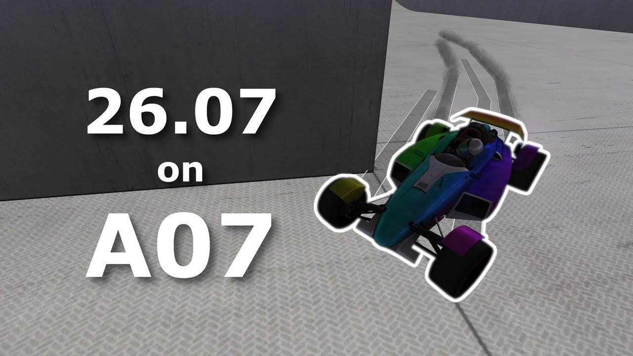 [TAS] A07-Race NoCut | 26.07 (-0.11 WR, -0.02 TAS) | Trackmania