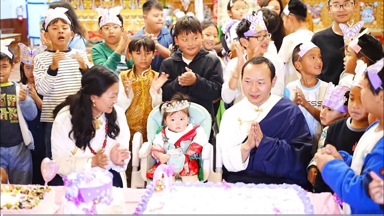 Happy first birthday 🎂 to Tara Tenzin Cheyang La🎉🎉