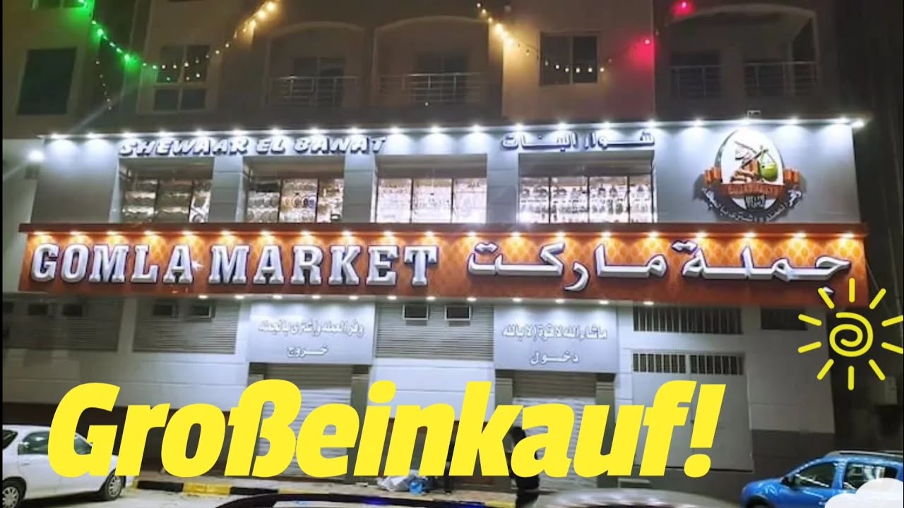 XXL Shopping Haul im Gomla Market Hurghada! Supermarkt mit festen Preisen.