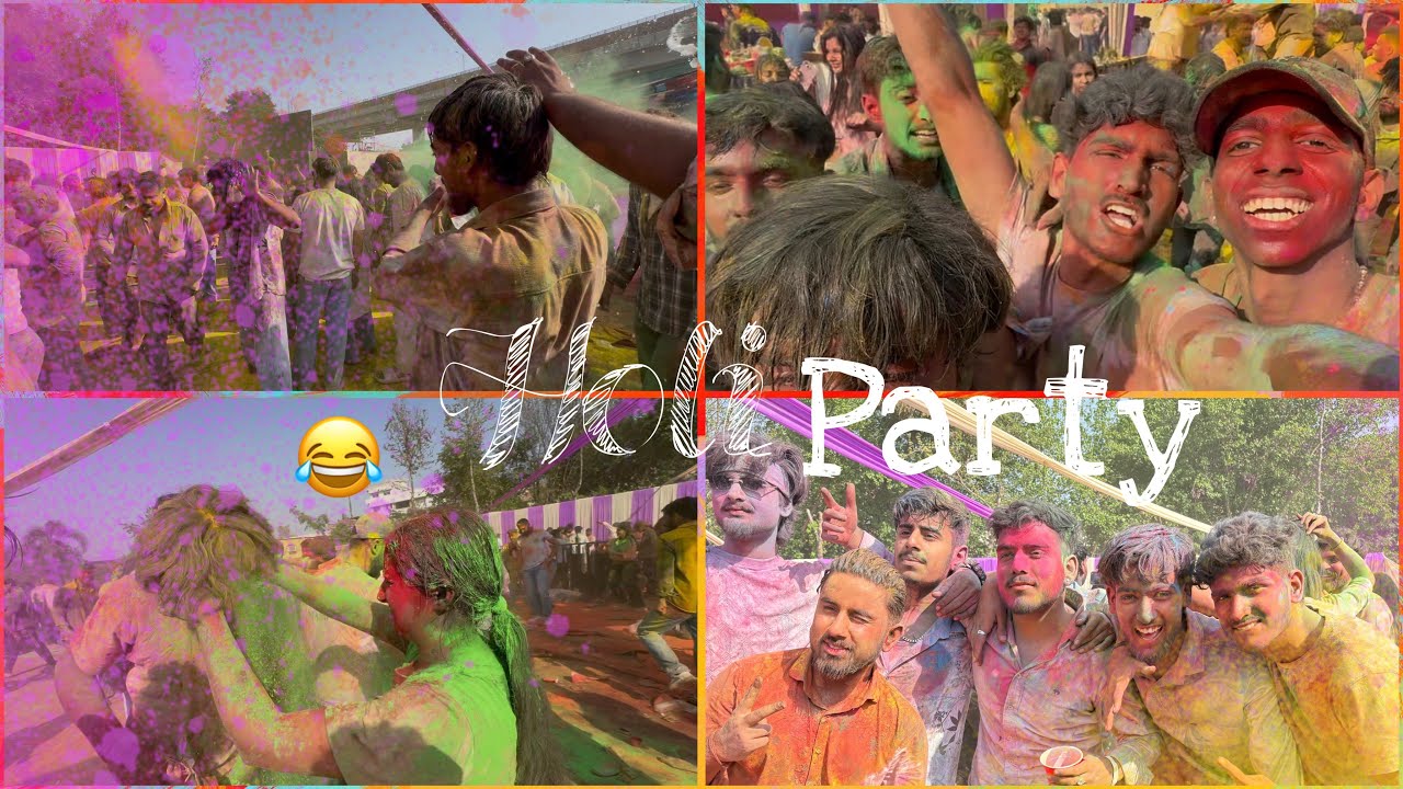 Holi party pe hua crazy seen😂❤️