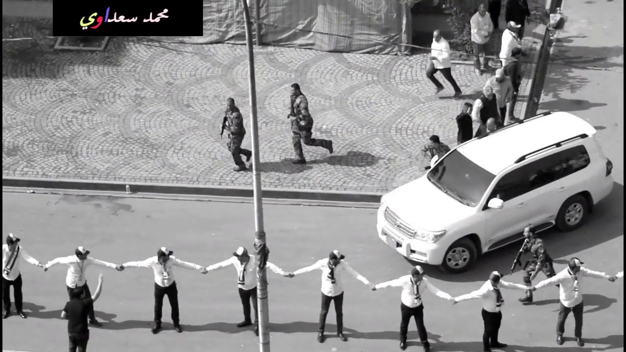 مغادرة  الزعيم العراقي السيد  مقتدى الصدر ساحة التحرير