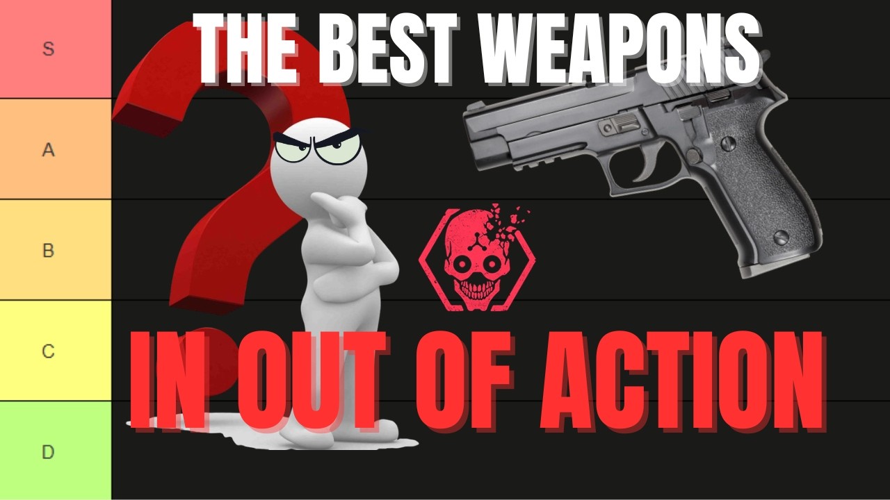 The BEST Out of Action WEAPONS (tier list)