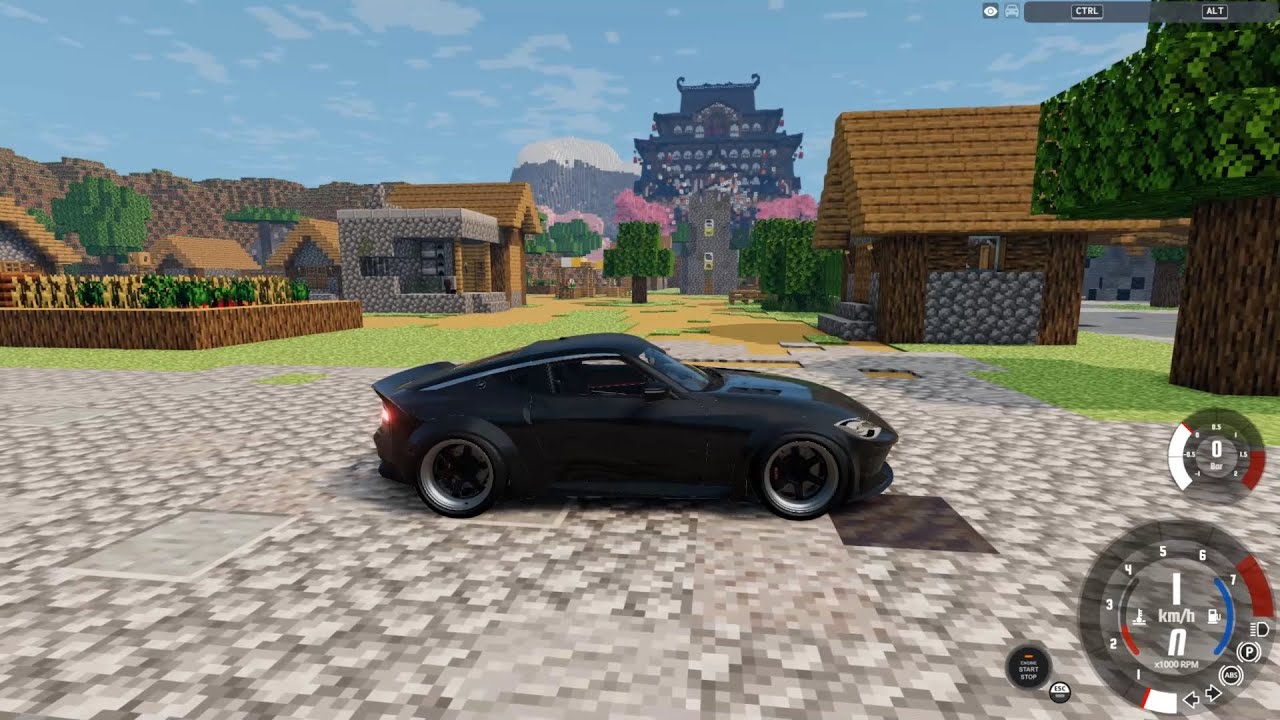 Nissan 400z | beamNG drive | manecraft 