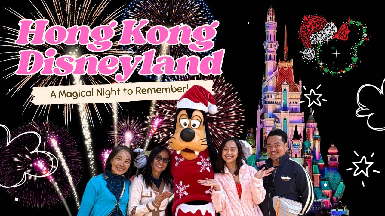Hong Kong Disneyland Fireworks Show | A Magical Night to Remember ✨DEC 30, 2024 | Lisa Viktoria