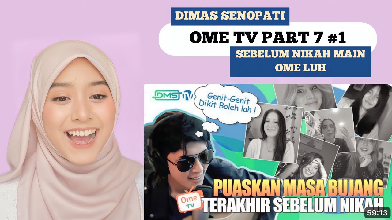 MAS DIMAS BUKAN BUJANGAN LAGI NIH GENG 🤭 OME TV PART 7 (TERAKHIR) #1