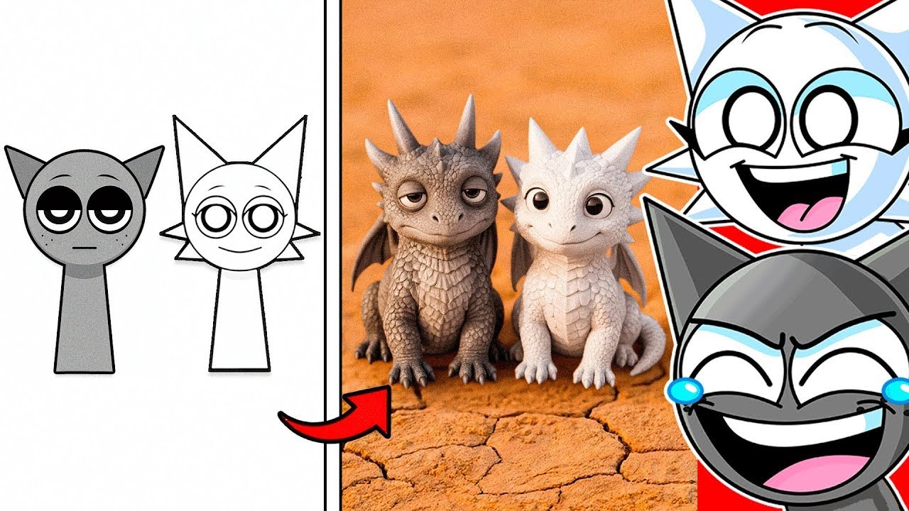 Reacting TO SPRUNKIS AS PETS