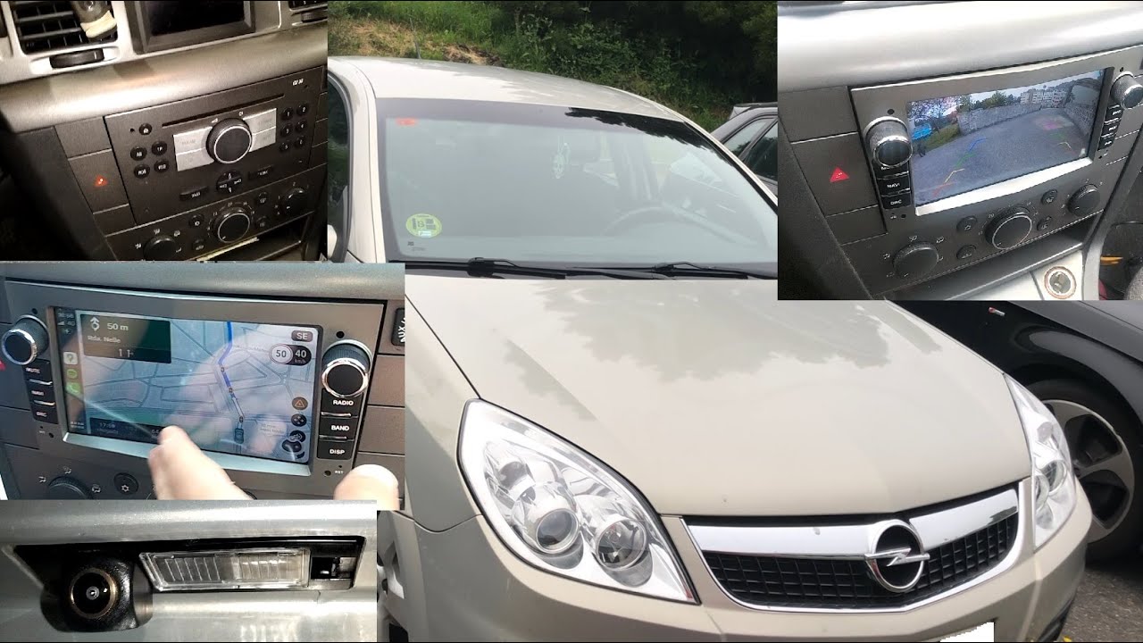Cambio Radio Opel Vectra C por Android camara trasera
