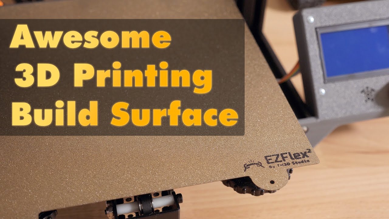 TH3D Studios EZFlex&sup2; smooth and textured 3D printer build plates