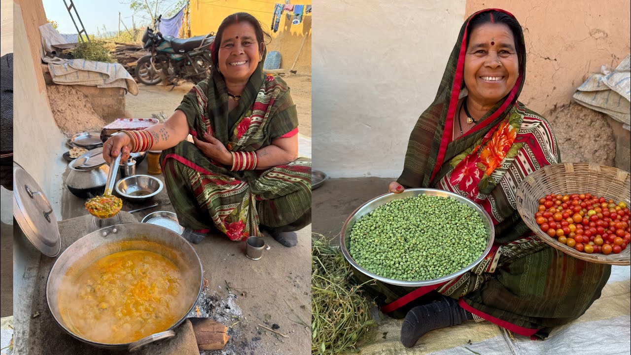 बटकर टहरी 😋 फुल रेसिपी 🤟छत्तीसगढ़ी तरीका 😁🤟