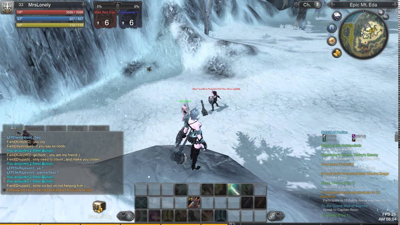 Raiderz 2014 Oct 30 hack @ epic mt.eda