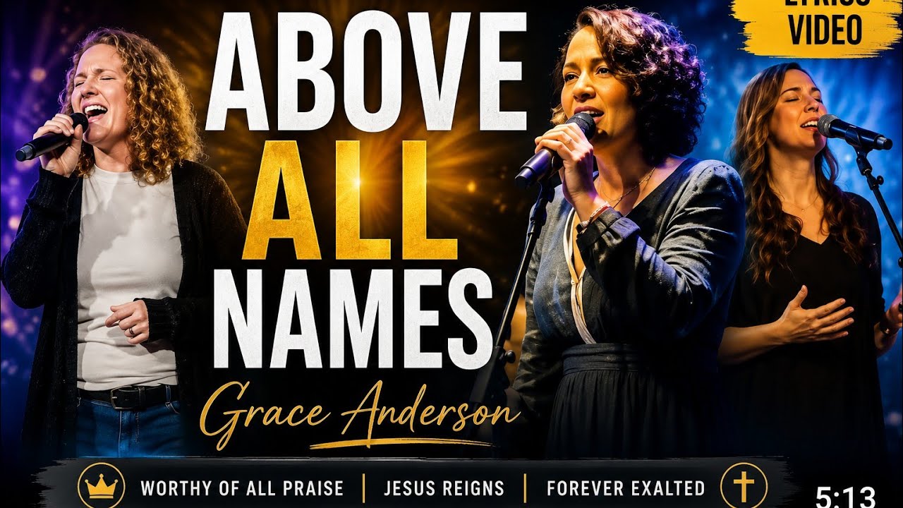 Above All Names | Powerful Gospel Worship (Lyrics)