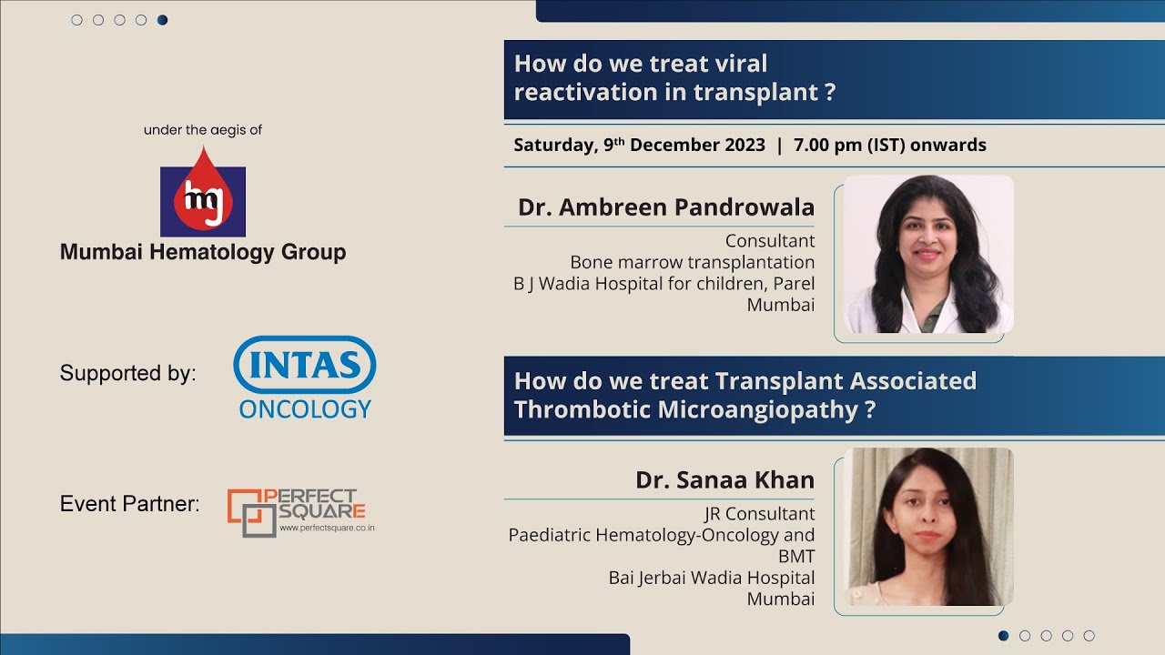 How do we treat viral reactivation in transplant & Transplant Associated Thrombotic Microangiopathy?