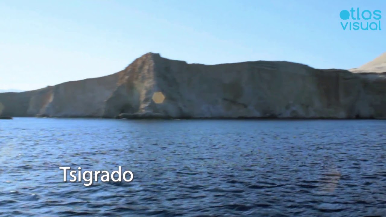 Tsigrado Beach Milos Greece - AtlasVisual