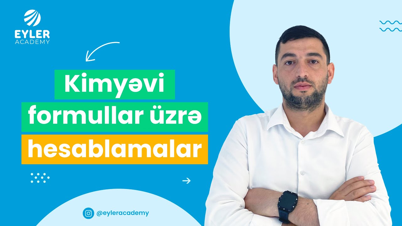 ✅❗️👉🏻Kimyəvi formullar üzrə hesablamalar Kimya / Şəmistan Mahmudlu