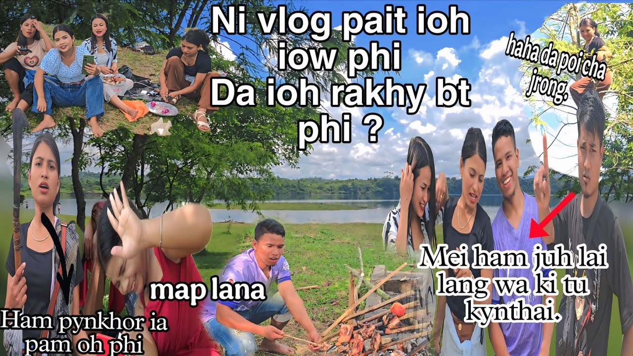 Lai shooting cha kupli, plus thangdoh +make-up Lana+Por ku Soh myrlaiñ Lana sohplow se😅||@namspecial
