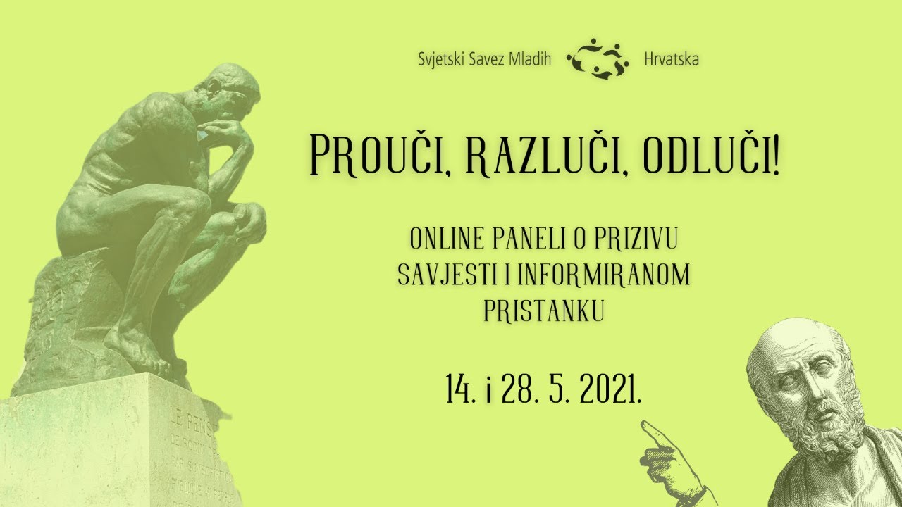 PROUČI, RAZLUČI, ODLUČI! - Online panel o informiranom pristanku