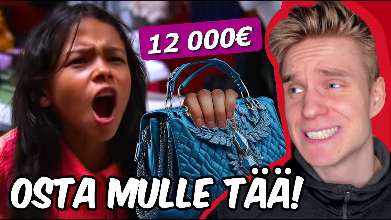 Lapsi haluaa ainoastaan MERKKIVAATTEITA!!!