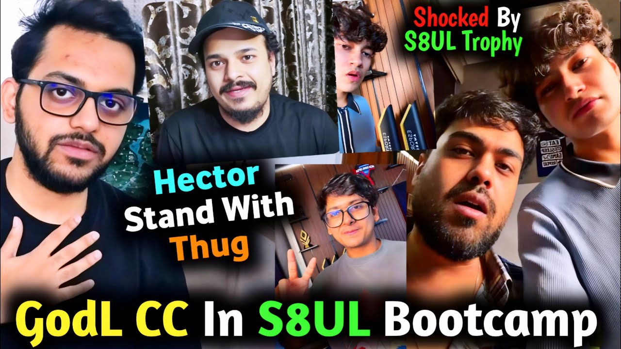 Why Hector Stands With Thug 🤔 Hector Reveals Thug's Help&hearts;️ S8UL X GodL - Zap Shocked By S8UL Trophy😂